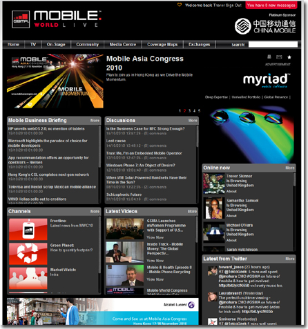 Mobile World Live -- Website Awards Winner